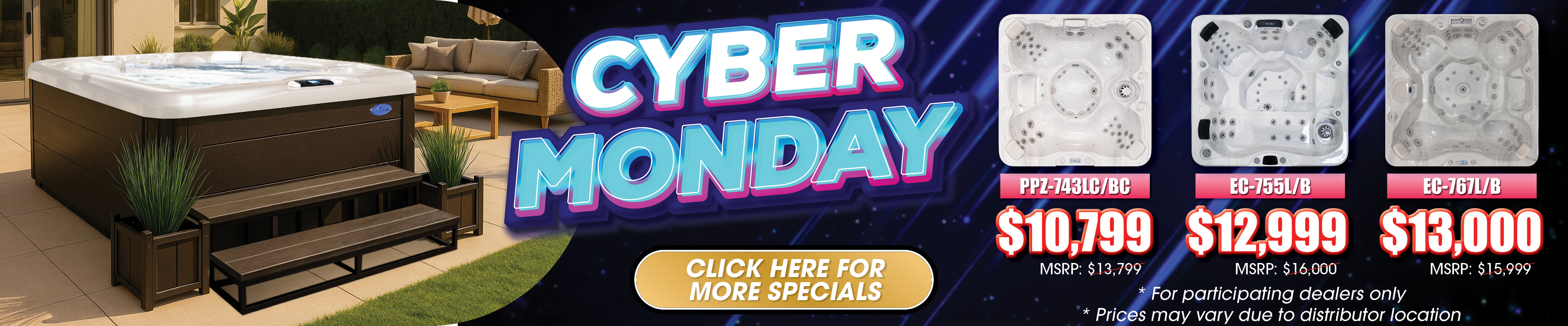 Calspas hot tub being used in a family setting - Battlecreek